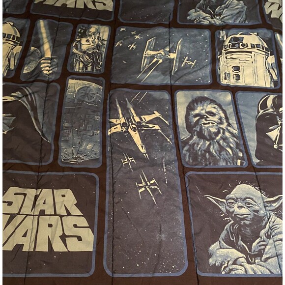 Vintage Star Wars Empire Strikes Back Comforter Twin/ Full 72x86 Jay Franco - Picture 12 of 16